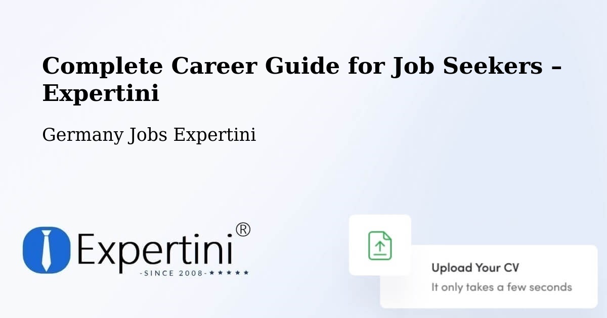 Career Guide for Job Seekers – Gera - Gera, Germany Jobs Expertini
