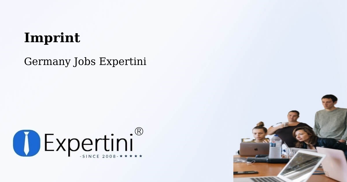 Imprint – Gera - Germany Jobs Expertini