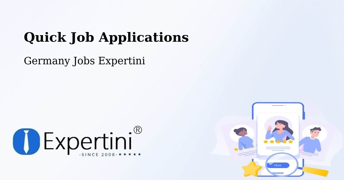 Quick Apply Feature – Gera - Germany Jobs Expertini